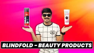 Blindfold Touch And Guess These Products Challenge