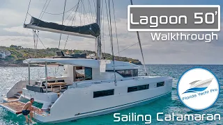 Lagoon 50' 2020 Walkthrough| Catamaran Listing |Tour at Invite Only Beneteau Event