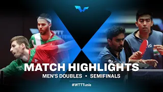 Ecseki Nandor/Szudi Adam vs Harmeet Desai/Sathiyan Gnanasekaran | WTT Contender Tunis | MD | SF