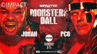 JONAH vs PCO / Monsters Ball / Impact on AXS TV #926 / WWE 2K22