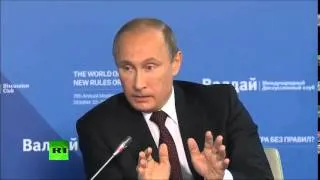 Путин В. В.   Украина  и  Европа, будут мёрзнуть зимой?