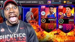 99 OVR MARKELLE FULTZ & FREE NBA CASH! NBA Live Mobile Gameplay Pack Opening Ep. 158