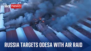 Ukraine War: Russia targets Odesa with missile and drone attacks