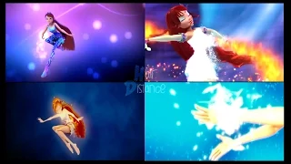 Winx`Club: CGI Enchantix, Believix, Sirenix, Mythix | 4 in 1 Split Screen