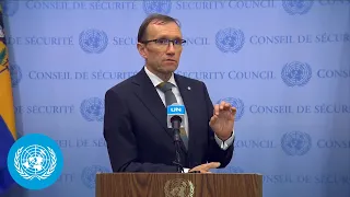 Norway on Israel/Palestine Crisis - Security Council Media Stakeout | United Nations