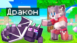 Я ВЫРАСТИЛ ЭНДЕР ДРАКОНА В МАЙНКРАФТ ! Я ПРИРУЧИЛ ДРАКОНА В MINECRAFT