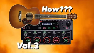 Step by step tutorial - How I use the BOSS RC 505 with an acoustic guitar and midi keyboard (Vol 3)