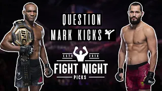 Question Mark Kicks - UFC 261: Usman vs. Masvidal II Preview