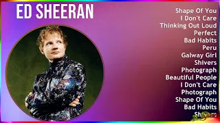 Ed Sheeran 2024 MIX Grandes Exitos - Shape Of You, I Don't Care, Thinking Out Loud, Perfect