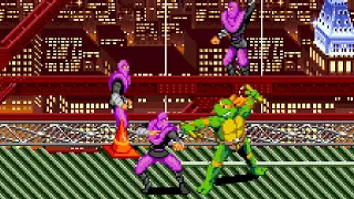 [4K / 60fps longplay] Teenage Mutant Ninja Turtles IV: Turtles in Time - SNES (tool-assisted)