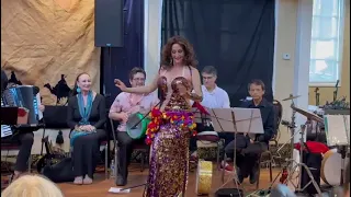 Kamala 69 yrs old performs Alf Layla wa Layla with live music