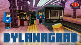 Открытие метро в городе Dylanagrad с MTPack 4.0 в майнкрафт SUBWAY IN MINECRAFT Builds Metro Station