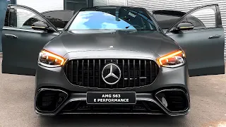 2024 Mercedes-AMG S 63 E Performance - Exhaust Sound, Interior and Exterior in Details