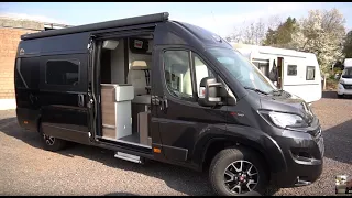 Moveoo 63 EBL 2020 panel van motorhome motorhome room tour. Everything is explained in detail.