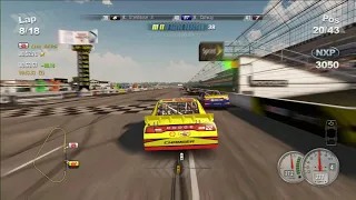 NASCAR THE GAME 2011-DODGE #22/POCONO RACEWAY/GAMEPLAY PS3