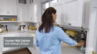 Countertop Appliance Garage Cabinet by Schuler Cabinetry
