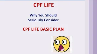 CPF LIFE Basic Plan