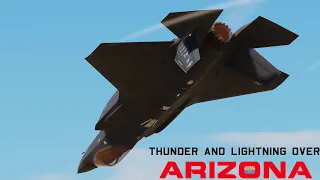 DCS F-35A Demo Team At Thunder and Lightning over Arizona