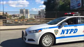 COMPILATION OF NYPD POLICE UNITS RESPONDING IN VARIOUS NEIGHBORHOODS OF NEW YORK CITY.  16