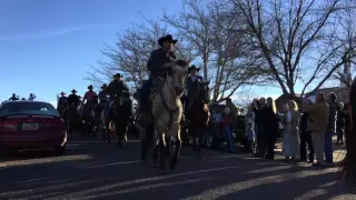 Raw Video Of A Cowboy's Last Ride