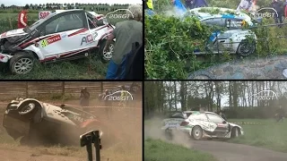 Best Of Rally Crashes & Mistakes 2014 by 206GT