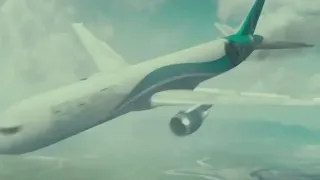British Aqualantic Airlines Flight 10 - Crash Animation