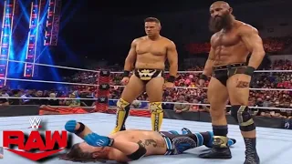 Tommaso Ciampa & The Miz Attack On Aj Styles-WWE Raw Highlights Today (WR Reality)