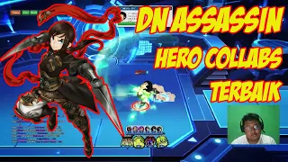 DN Assassin Hero Premium Hasil Collabs Terbaik Lost Saga Academia | DN Assassin Gameplay