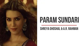 Param Sundari (Lyrics) | Mimi | Shreya Ghoshal