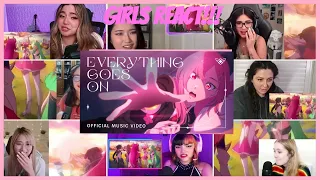 [Girls React] Everything Goes On - Porter Robinson (Official Music Video) | Reaction Mashup