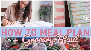 HOW I MEAL PLAN + $150 Weekly Grocery Haul