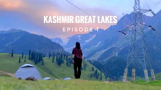 Kashmir Great Lakes Trek | KGL Episode 1 | Solo Trip |