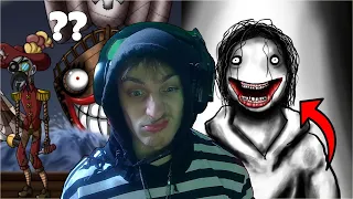 AHHHH NAHHH! Top 10 Scariest Creepypastas #REACTION