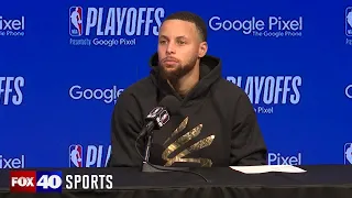 Stephen Curry on the Warriors 127-100 win over Lakers in Game 2 to even playoff series 1-1