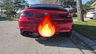 Loud exhaust 2014 BMW 660i gran coupe tunned