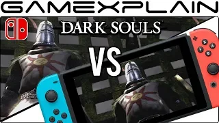 Dark Souls: Remastered - Docked Vs Handheld Graphics Comparison (Nintendo Switch)