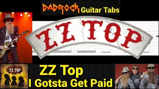 I Gotsta Get Paid - ZZ Top - Lead Guitar TABS Lesson