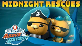 Octonauts: Above & Beyond - 🦌 Midnight Rescues ✨ | Compilation | @Octonauts​