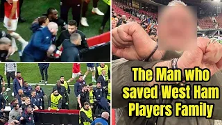 FULL FOOTAGE! West Ham Players Confront AZ Alkmaar Fans for their Family