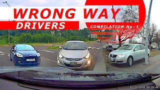 BEST OF WRONG WAY DRIVERS | Bad Drivers Driving Fails Traffic Incident Dashcam footage Tesla Cars #1