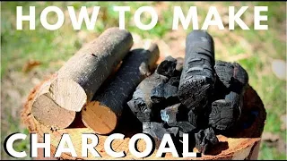 How To Make Charcoal Briquettes | At Home