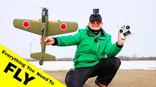 Japanese Warbird RC Plane - Everything You Need To Fly in a Kit!