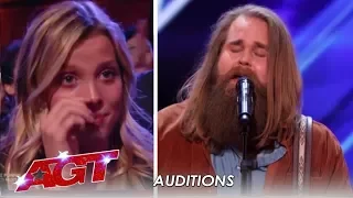 Chris Klafford: Swedish Idol Winner Has The American Crowd In TEARS! | America's Got Talent 2019