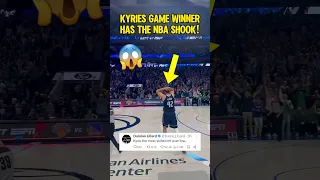 Luka & Dame Lillards REACTION to Kyrie's INSANE GAME WINNER!👀