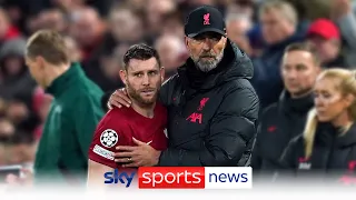 James Milner not available to make 600th appearance, says Jurgen Klopp