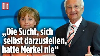 Edmund Stoiber über Alt-Bundeskanzlerin: An Merkel ist typisch  Deutsch...