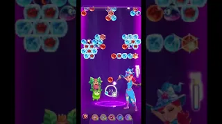 Bubble Witch 3 Saga Level 1681 ~ No Boosters no cats no fire charms