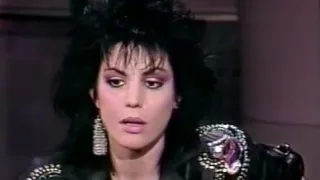 Joan Jett Roadrunner & interview David Letterman 1990