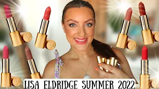 NEW LISA ELDRIDGE LIPSTICKS | Swatches & Comparisons!