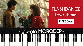 FLASHDANCE (Love Theme) 1983 G. Moroder - Piano Cover + Sheet music